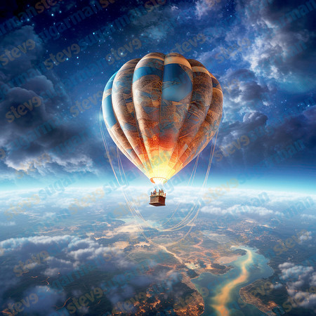 stevesugarman_a_hot_air_balloon_in_space_near_the_earth_bdd1f493-49a6-4a95-97f6-dbdadfccd6e3-gigapixel-hq-scale-6_00x