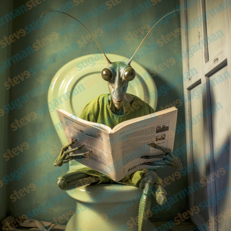 stevesugarman_praying_mantis_reading_a_book_on_toilet_8df7b11e-c345-44d8-9ff4-d6fb9237322d-gigapixel-hq-scale-6_00x