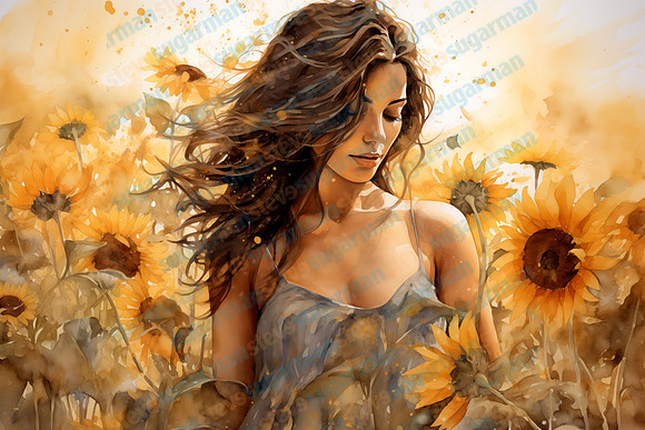 stevesugarman_intricate_watercolor_painting_of_a_woman_in_a_fie_0361ee5e-2764-4264-a67a-0092de75a898 2